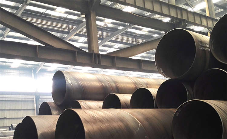 大型知名螺旋鋼管，欽州鋼材場大口徑鋼管，dn500mm螺旋管，自來水螺旋管廠家