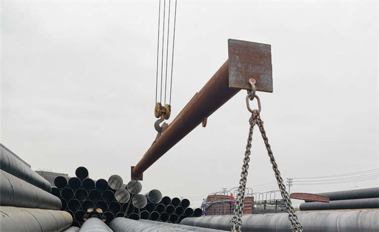 1000-16mm鋼管樁，陽(yáng)江打砂除銹防腐螺旋管，914mm螺旋管，Q235B自來(lái)水給水鋼管廠(chǎng)家