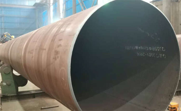 1524mm螺旋管，DN700-10mm螺旋鋼管，六油四布防腐螺旋管廠家，鋼便橋螺旋鋼管