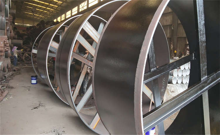 鋼材場(chǎng)排污水螺旋管，630污水排水防腐螺旋管廠家，外徑1120mm螺旋管，1020-10mm螺旋鋼管